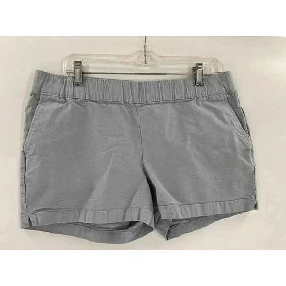 Free Fly Women's BLUE Utility Shorts Sz LARGE Hiking Outdoors Bamboo 4” Inseam - Picture 1 of 8